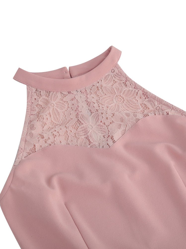 Robe Année 50 Rose - Louise Vintage