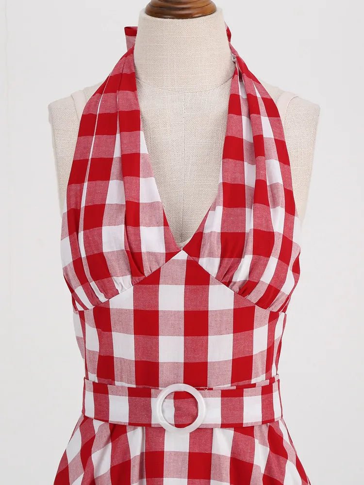 Robe Année 50 Vichy - Louise Vintage