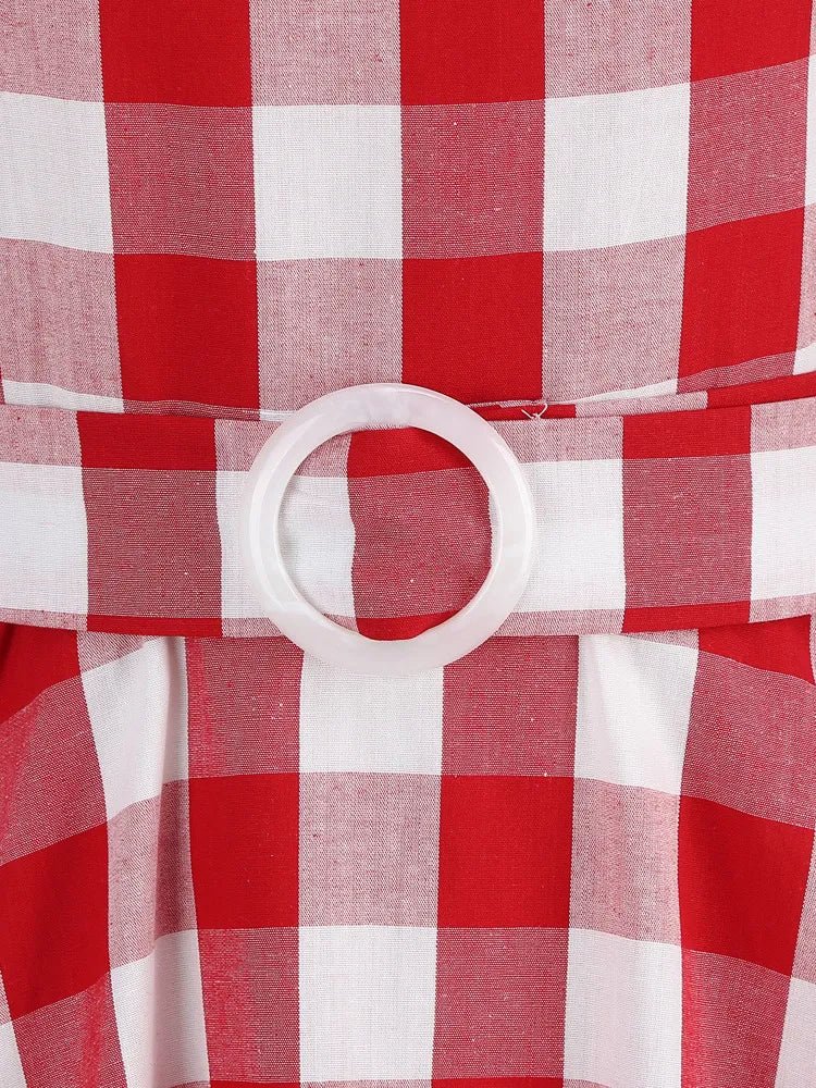 Robe Année 50 Vichy - Louise Vintage