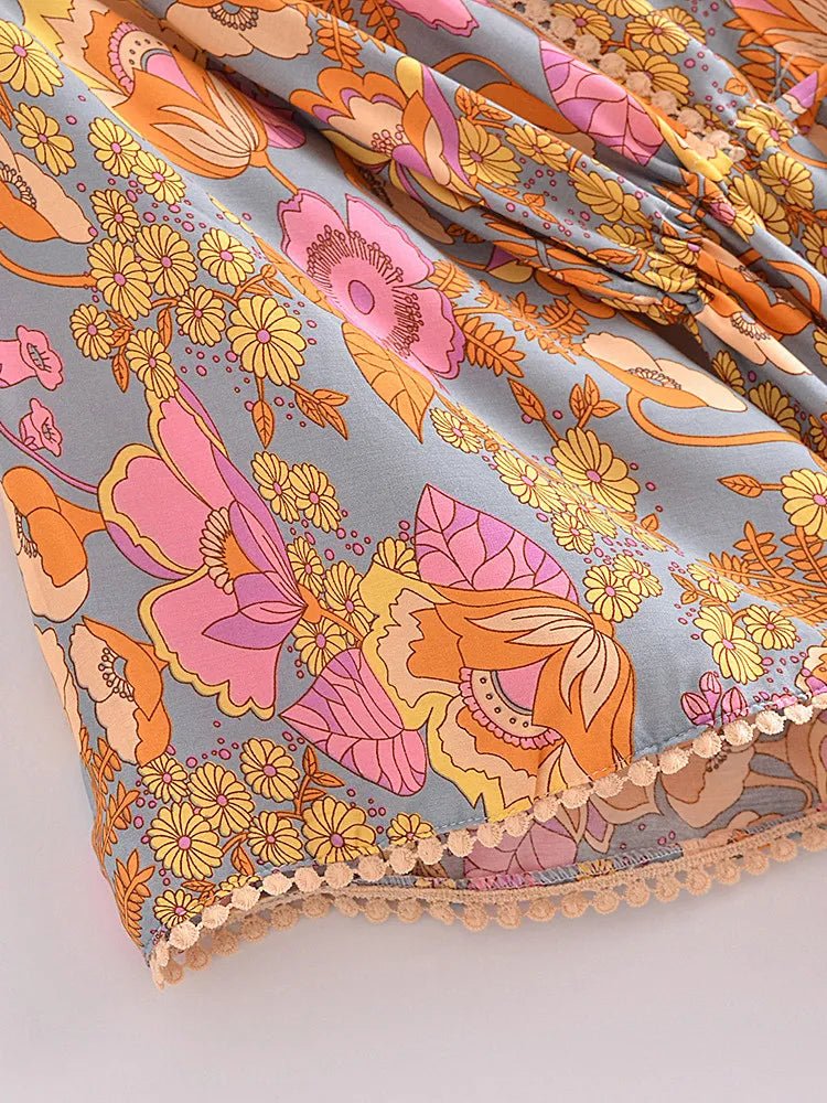 Robe Année 60 70 Couleurs - Louise Vintage