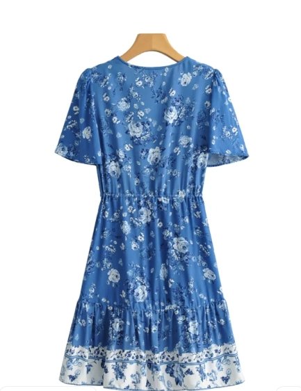 Robe Année 60 70 Courte - Louise Vintage