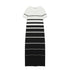 Robe Année 60 70 Noir et Blanc - Louise Vintage