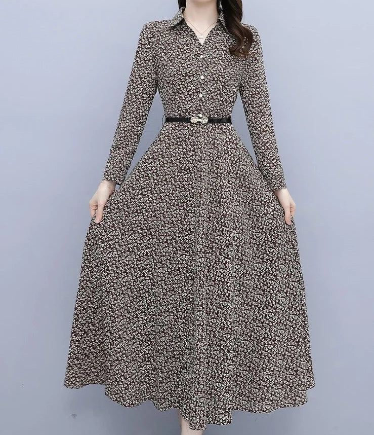 Robe Année 70 Chic Rétro - Louise Vintage