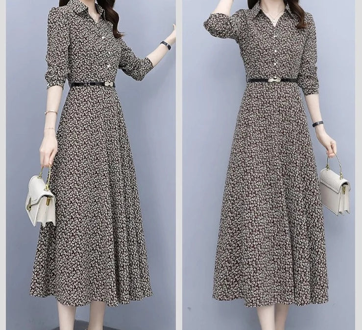 Robe Année 70 Chic Rétro - Louise Vintage