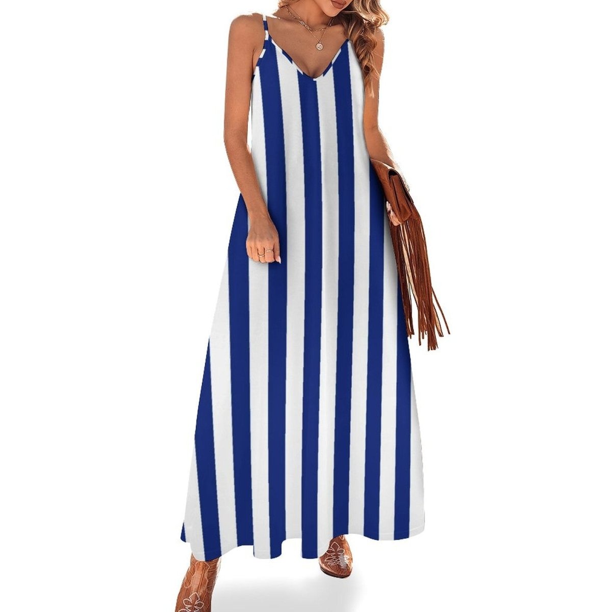 Robe Année 70 Femme Rayée - Louise Vintage