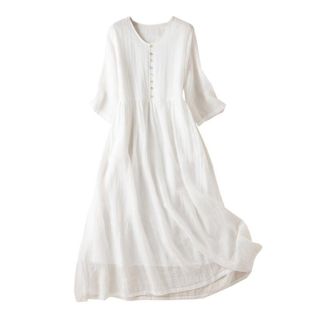 Robe Année 70 Léopard - Louise Vintage