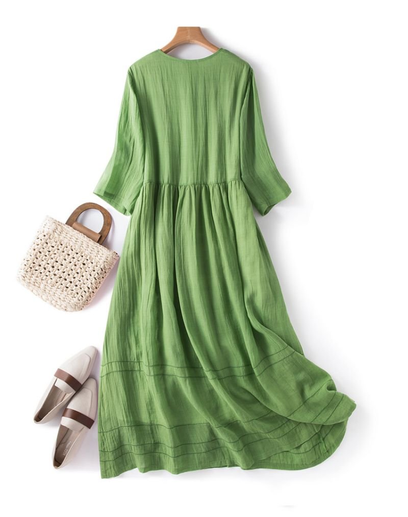 Robe Année 70 Léopard Grande Taille - Louise Vintage