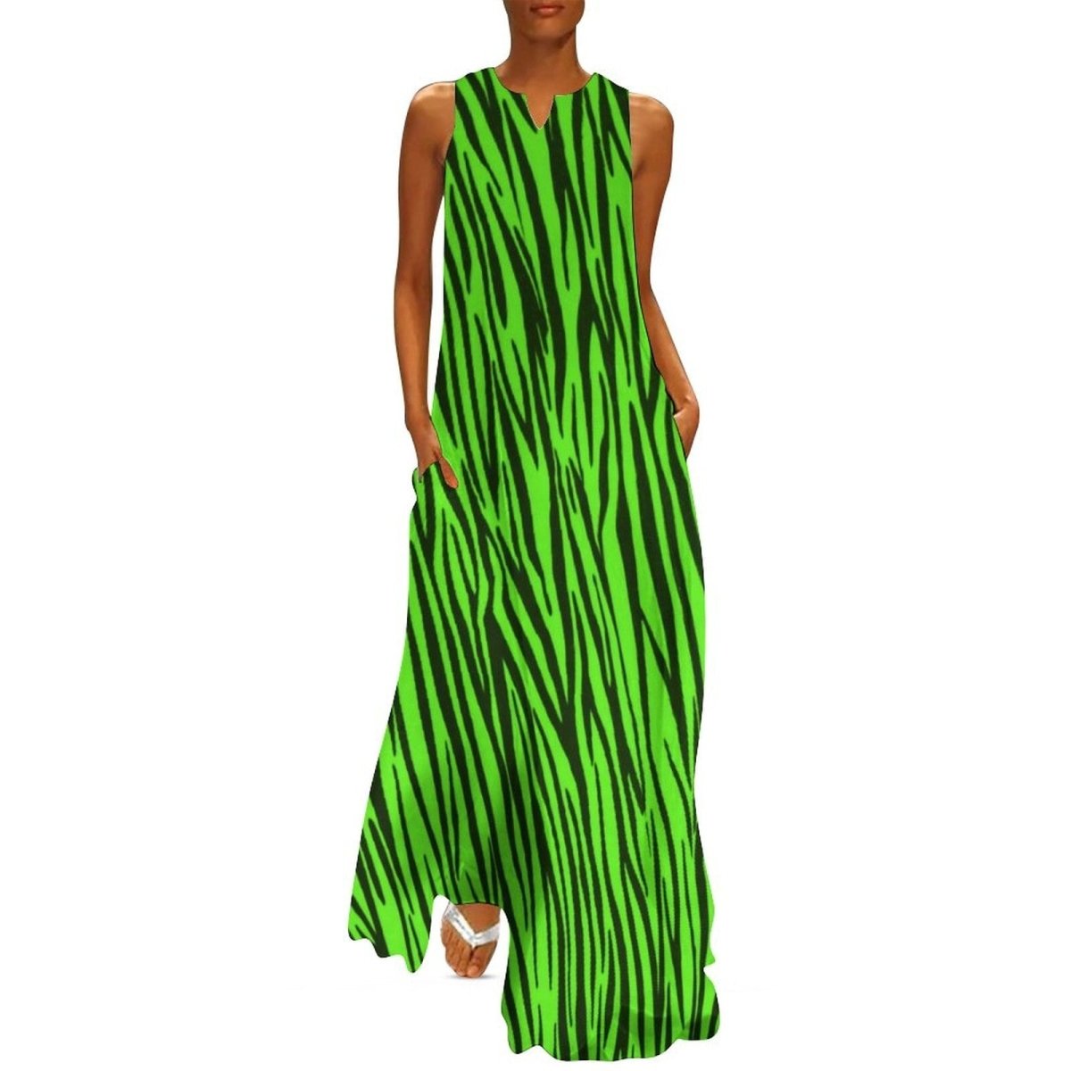 Robe Année 70 Vintage Fluo - Louise Vintage