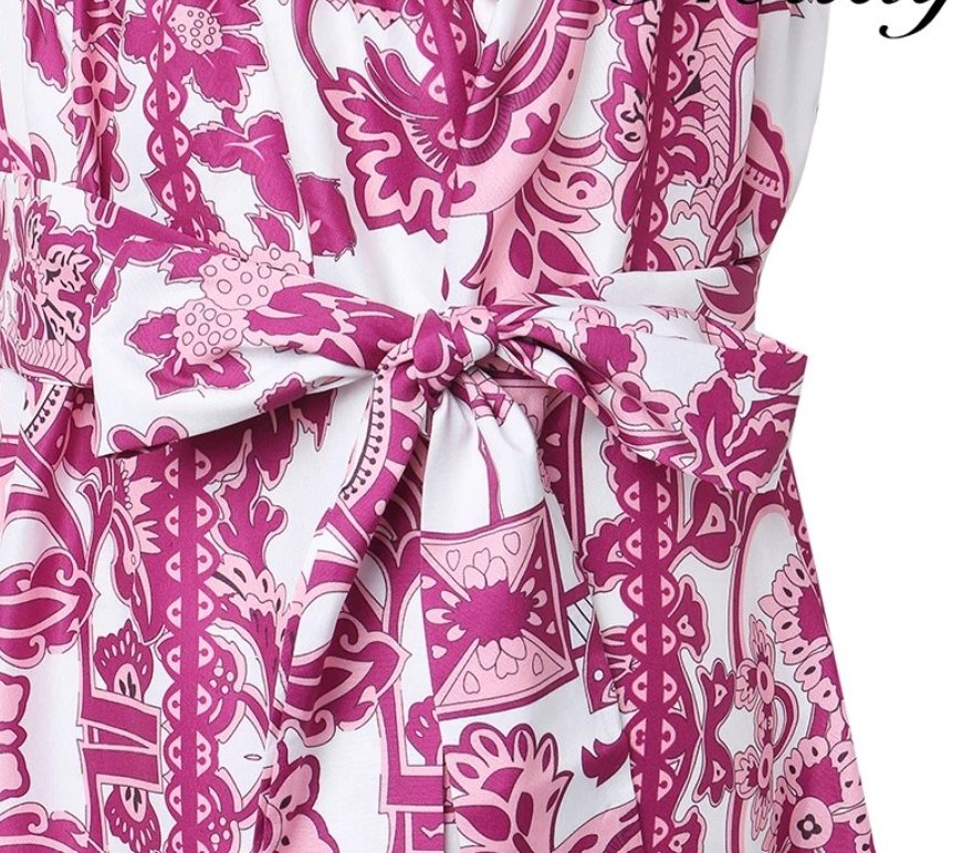 Robe Année 70 Vintage Violet - Louise Vintage