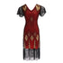 Robe Années 20 Folies Rouge Or - Louise Vintage
