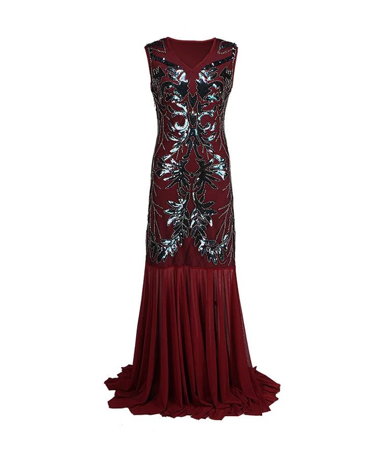 Robe année sales 20 rouge