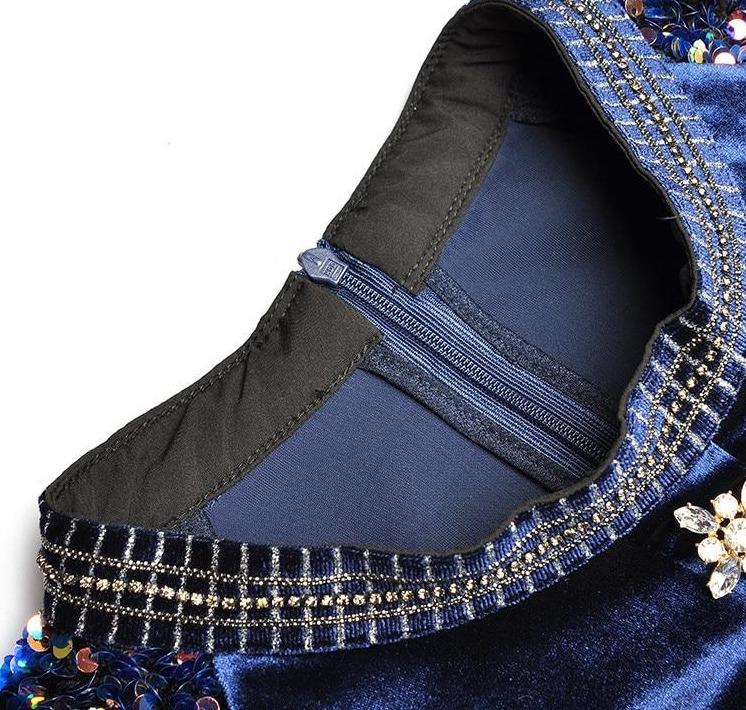 Robe Années 40 à Paillettes - Louise Vintage
