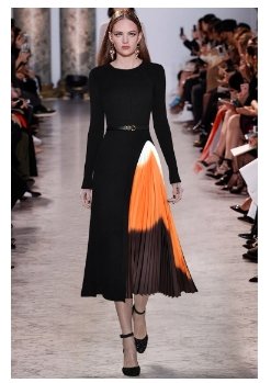 Robe Années 40 Asymétrique Noire - Louise Vintage