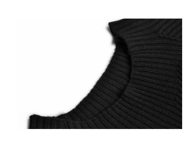 Robe Années 40 Asymétrique Noire - Louise Vintage