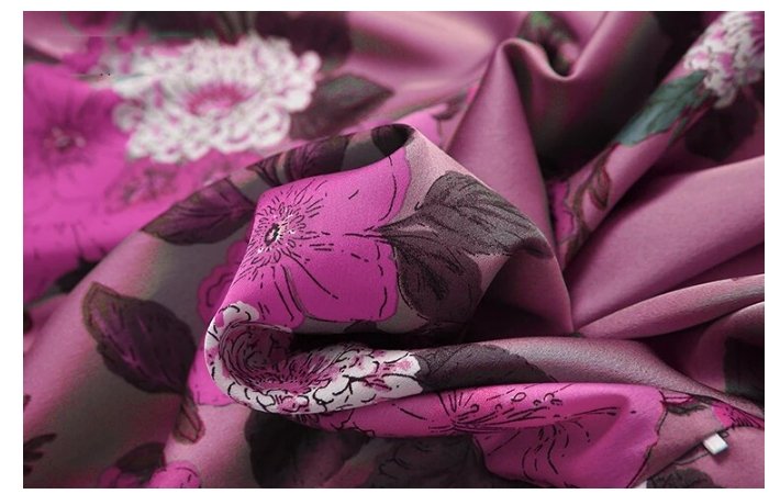 Robe Années 40 Col Montant Violet - Louise Vintage