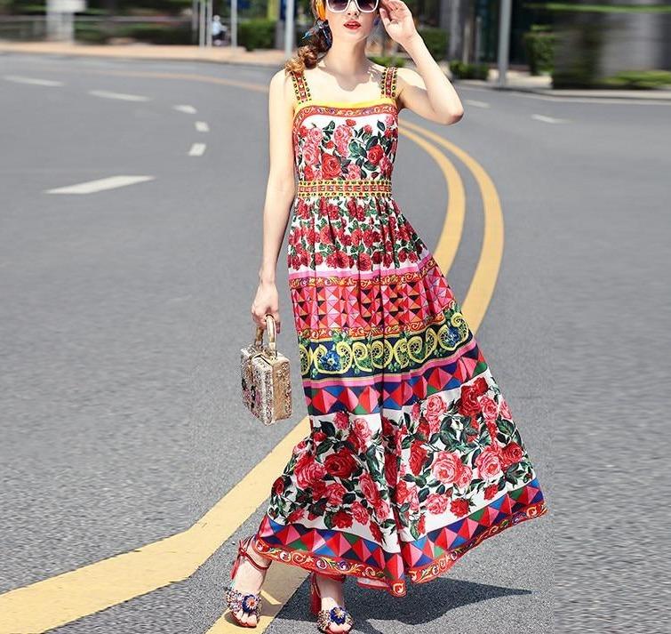 Robe Années 40 Eté - Louise Vintage