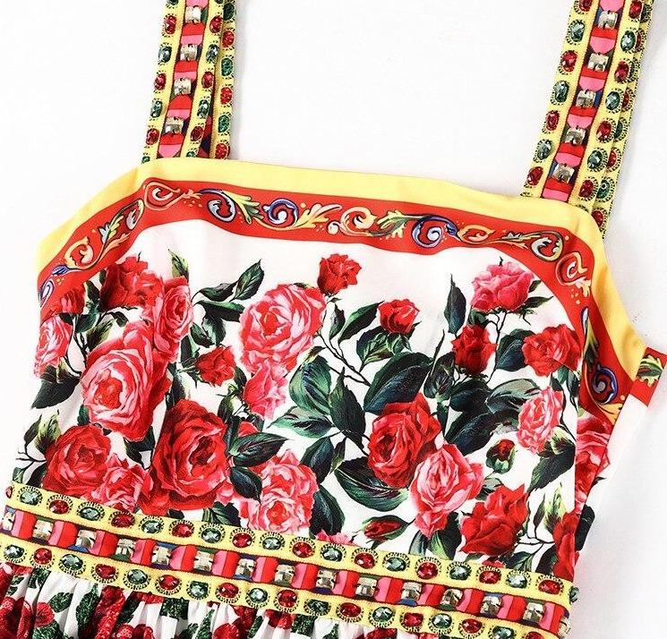 Robe Années 40 Eté - Louise Vintage