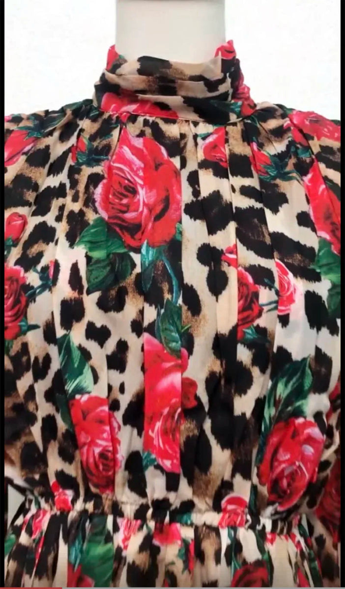 Robe Années 40 Liberty - Louise Vintage