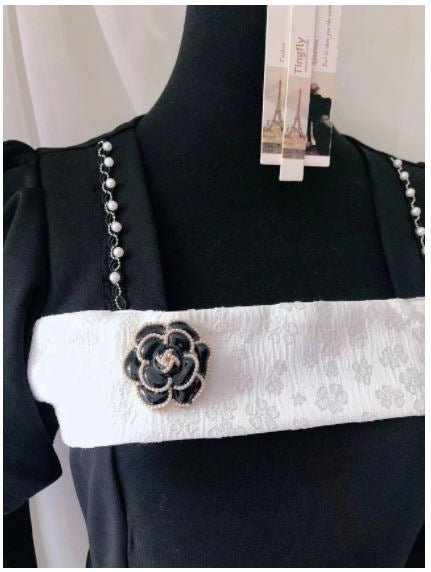 Robe Années 40 Manches Longues - Louise Vintage