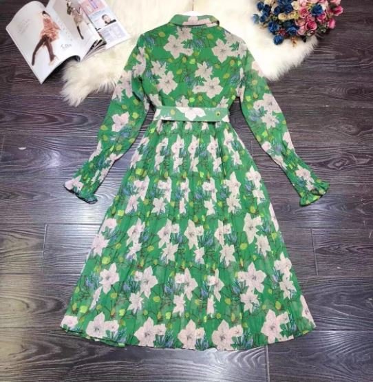 Robe Années 40 Printemps - Louise Vintage