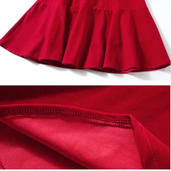 Robe Années 40 velours - Louise Vintage