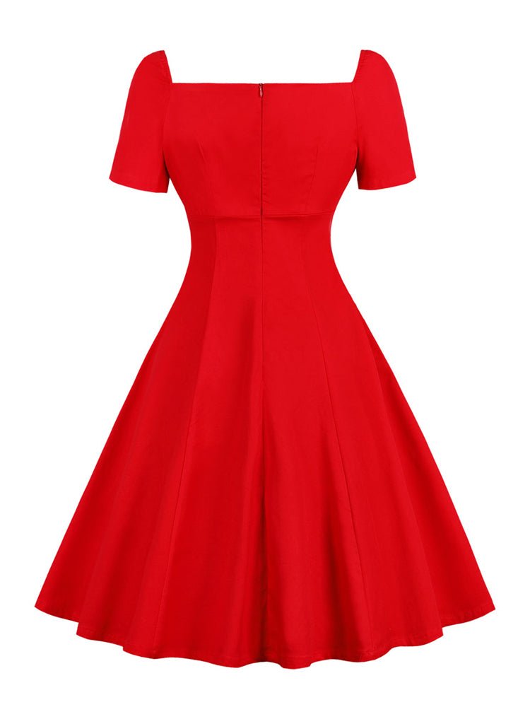 Robe Années 50 Bisous - Louise Vintage