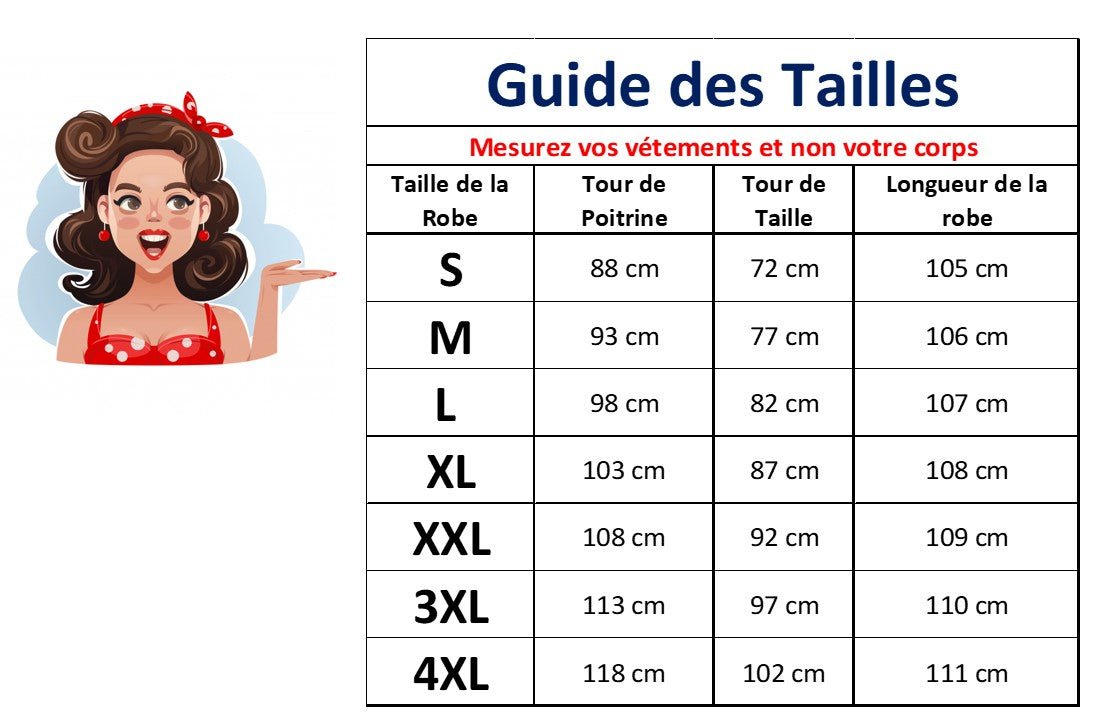 Robe Années 50 Grande Taille - Louise Vintage