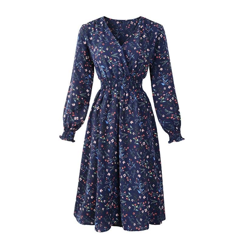 Robe Années 60 Elastique Fleurs - Louise Vintage