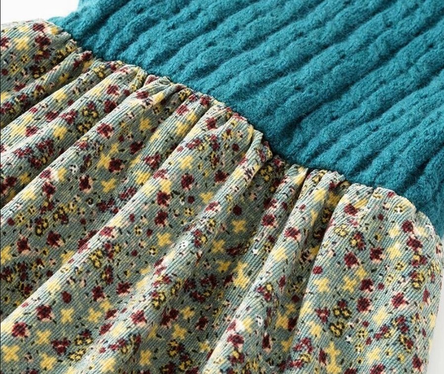 Robe Années 70 Art - Louise Vintage