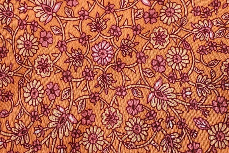 Robe Années 70 Motifs Cools - Louise Vintage