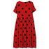 Robe Années 70 Rouge - Louise Vintage