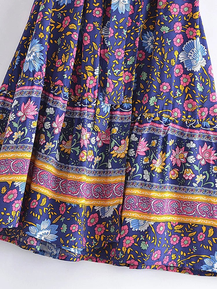 Robe Baba Cool Années 70 - Louise Vintage