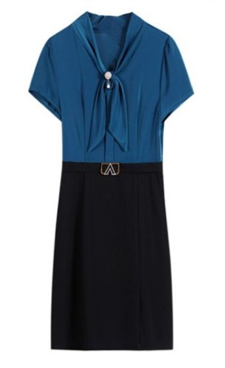 Robe Bicolore Années 70 - Louise Vintage