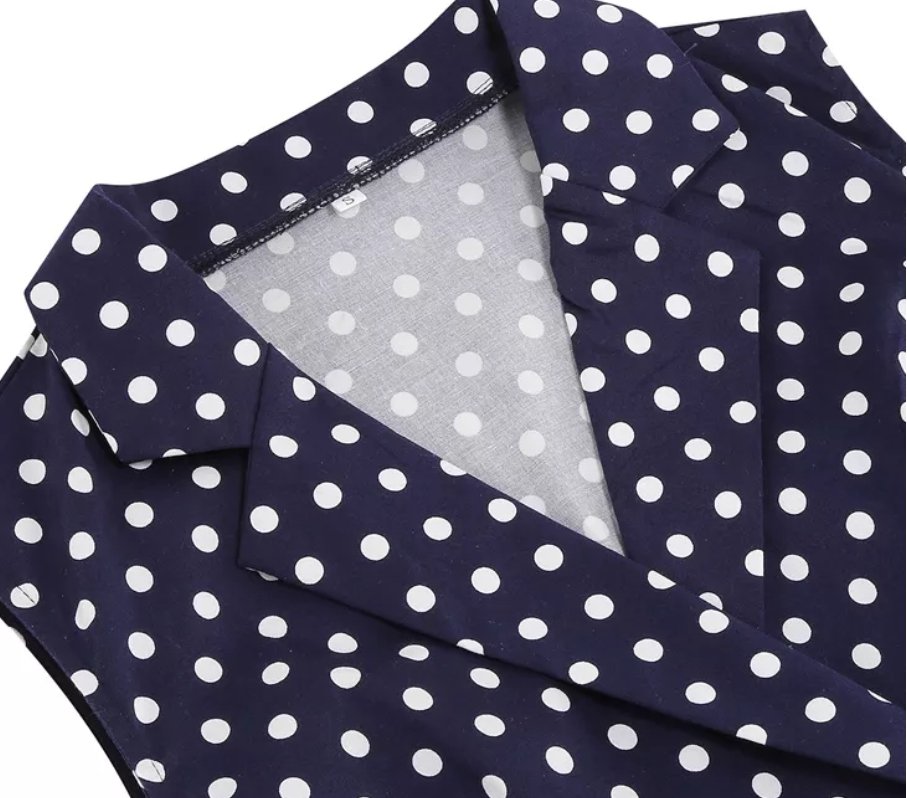 Robe Bleu Année 60 - Louise Vintage