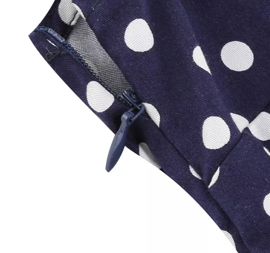 Robe Bleu Année 60 - Louise Vintage