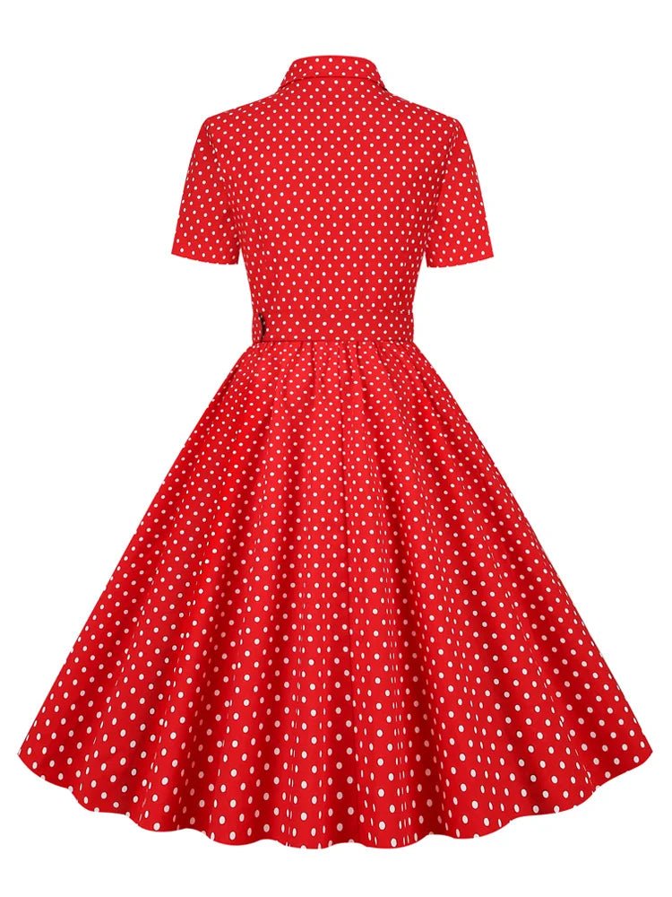 Robe Boutonnée Vintage - Louise Vintage