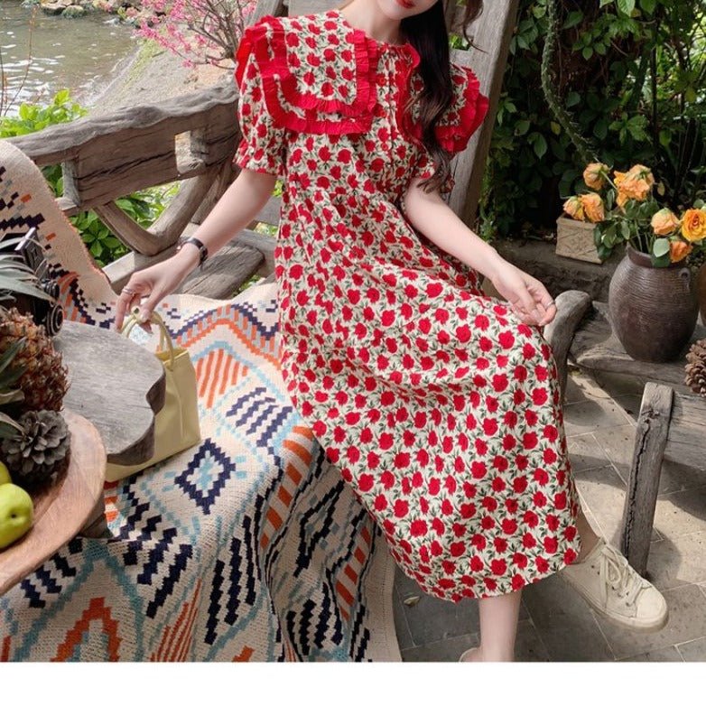 Robe Chasuble Année 70 Chic - Louise Vintage