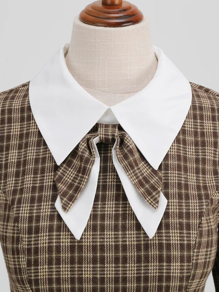 Robe Chic Années 50 Manches Longues - Louise Vintage