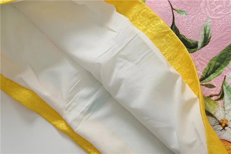 Robe Courte Années 40 Fleurie - Louise Vintage