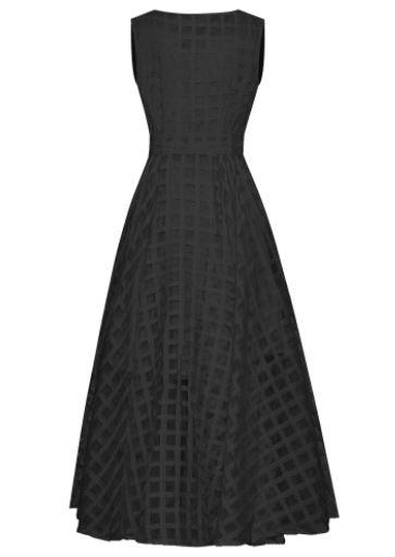 Robe De Bal Noire Vintage - Louise Vintage