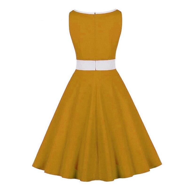 Robe de Cérémonie Année 50 Jaune - Louise Vintage
