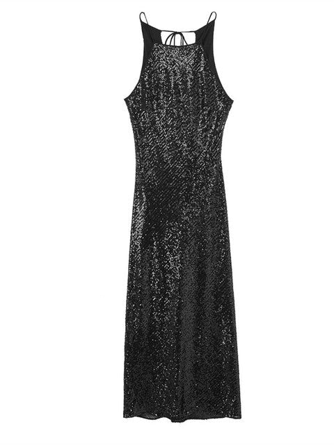 Robe de Soirée à Paillette Année 70 - Louise Vintage
