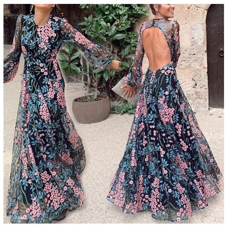 Robe de Soirée des Années 70 - Louise Vintage