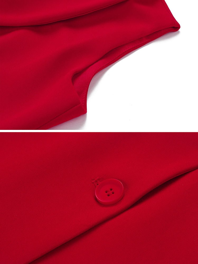 Robe de Soirée Rouge Vintage - Louise Vintage