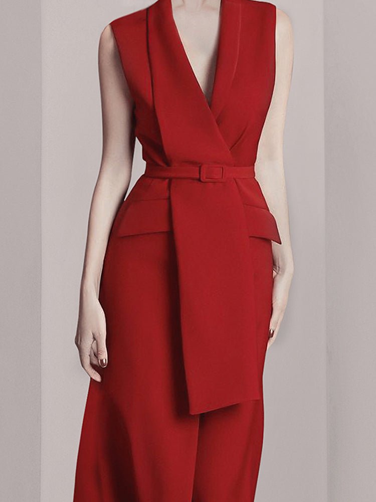 Robe de Soirée Rouge Vintage - Louise Vintage