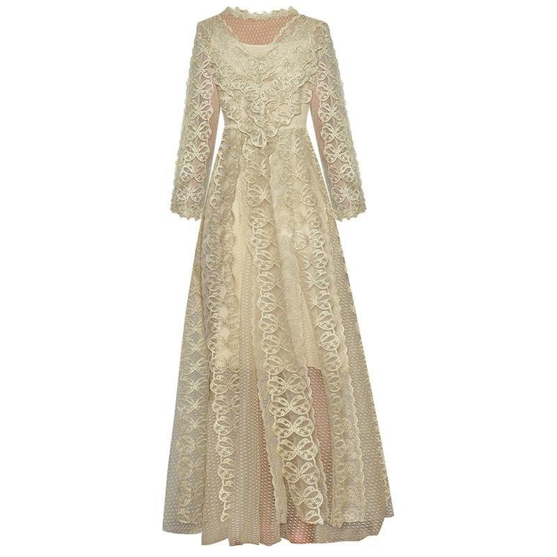 Robe Dentelle Année 40 - Louise Vintage