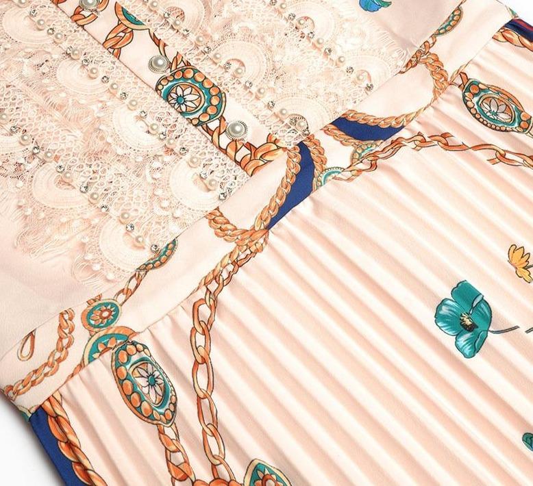 Robe Droite Style Année 40 Rose - Louise Vintage