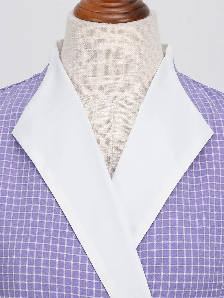 Robe Femme Années 50 Violet - Louise Vintage