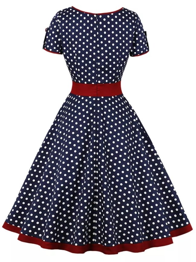 Robe Fille Année 50 - Louise Vintage