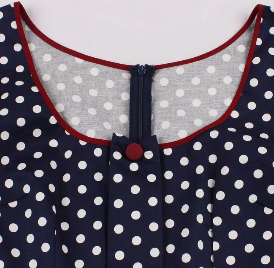 Robe Fille Année 50 - Louise Vintage